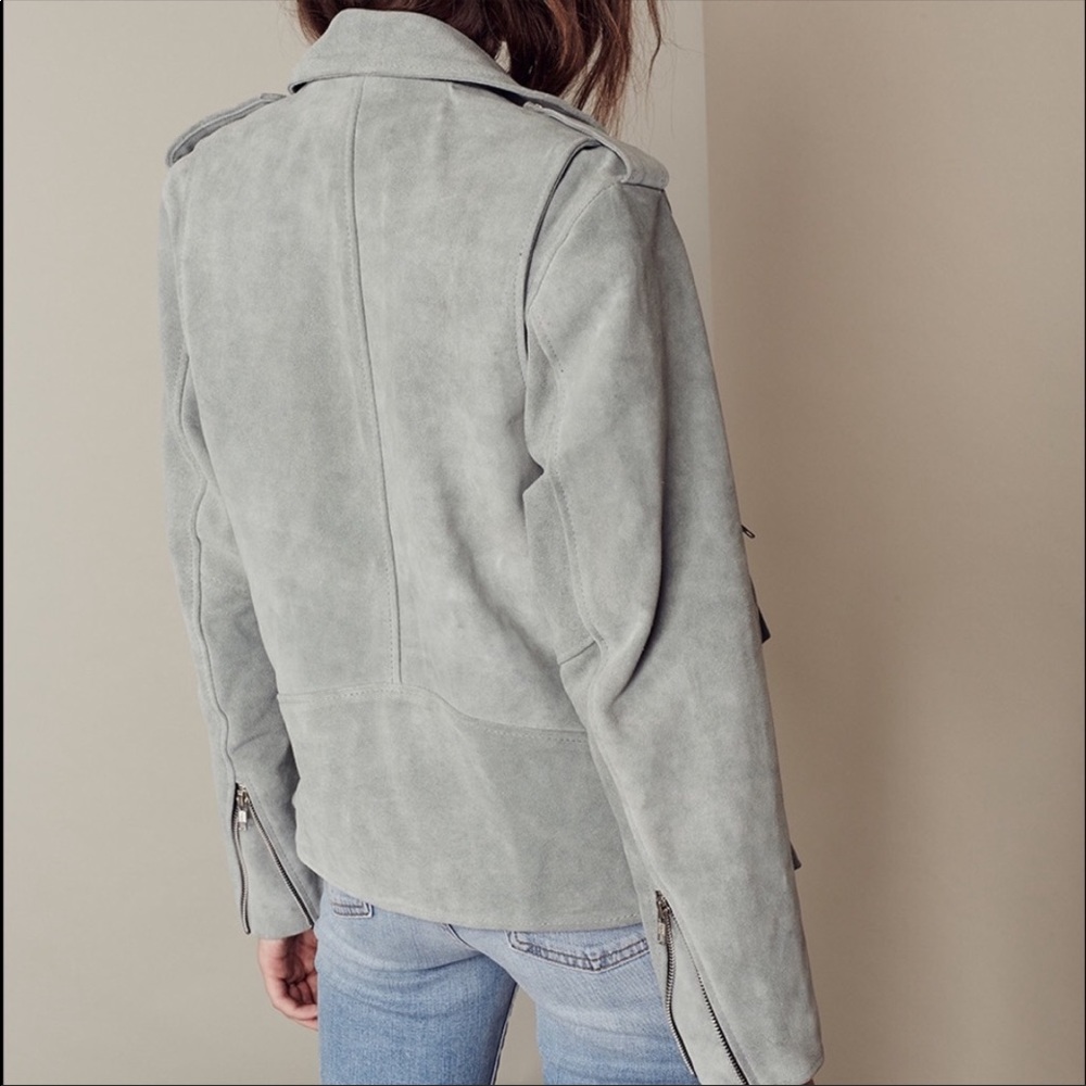 For Love & Lemons XS Understated Leather Jacket - Picture 3 of 8